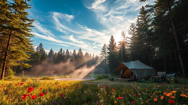 Camping auvergne : vivez des vacances inoubliables à cosycamp