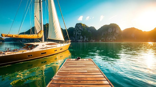 Plongez dans l'aventure : croisière privée sur la baie de Lan Ha
