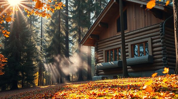 Trouvez votre havre de paix : chalet à demi quartier